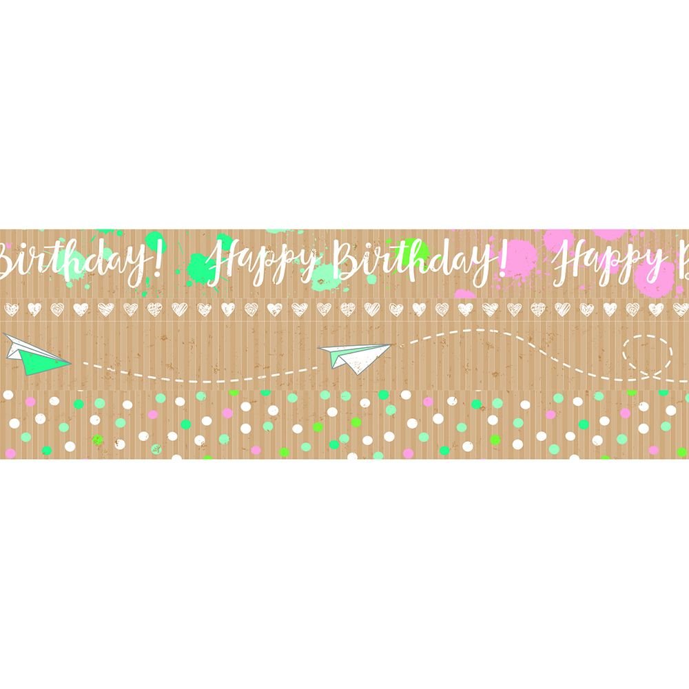 Тиксо Washi Tape, крафт хартия, Рожден ден II - Image 2