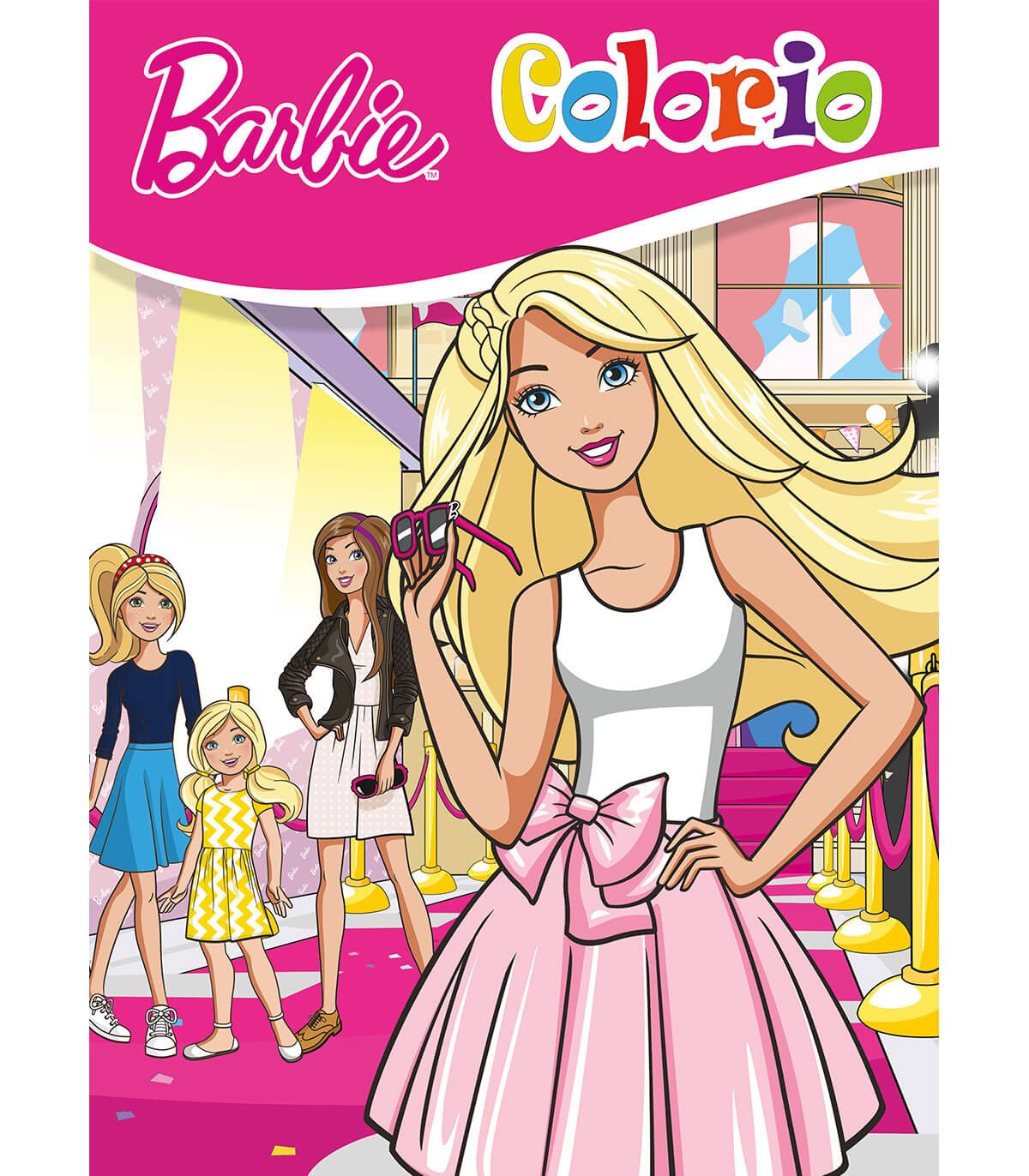 Книжка за оцветяване barbie colorio 32 стр. 4 вида - Image 2