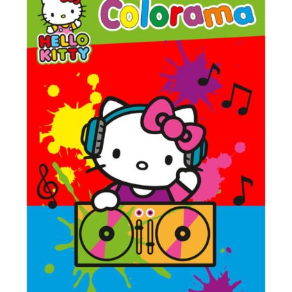 Книжка за оцветяване hello kitty colorama 48 стр. 2 вида