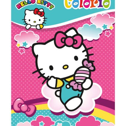 Книжка за оцветяване hello kitty colorio 32 стр. 4 вида