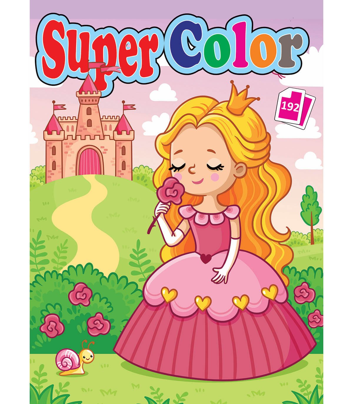 Книжка за оцветяване super color 192 стр. 4 вида - Image 2