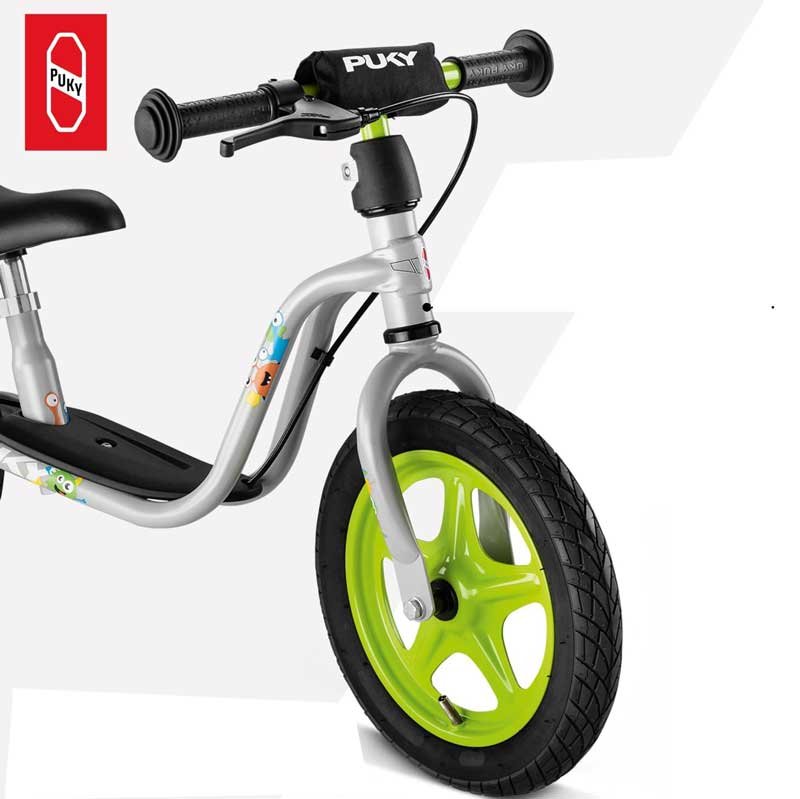 Колело за баланс със спирачка Puky LR 1L BR - сиво - Image 5