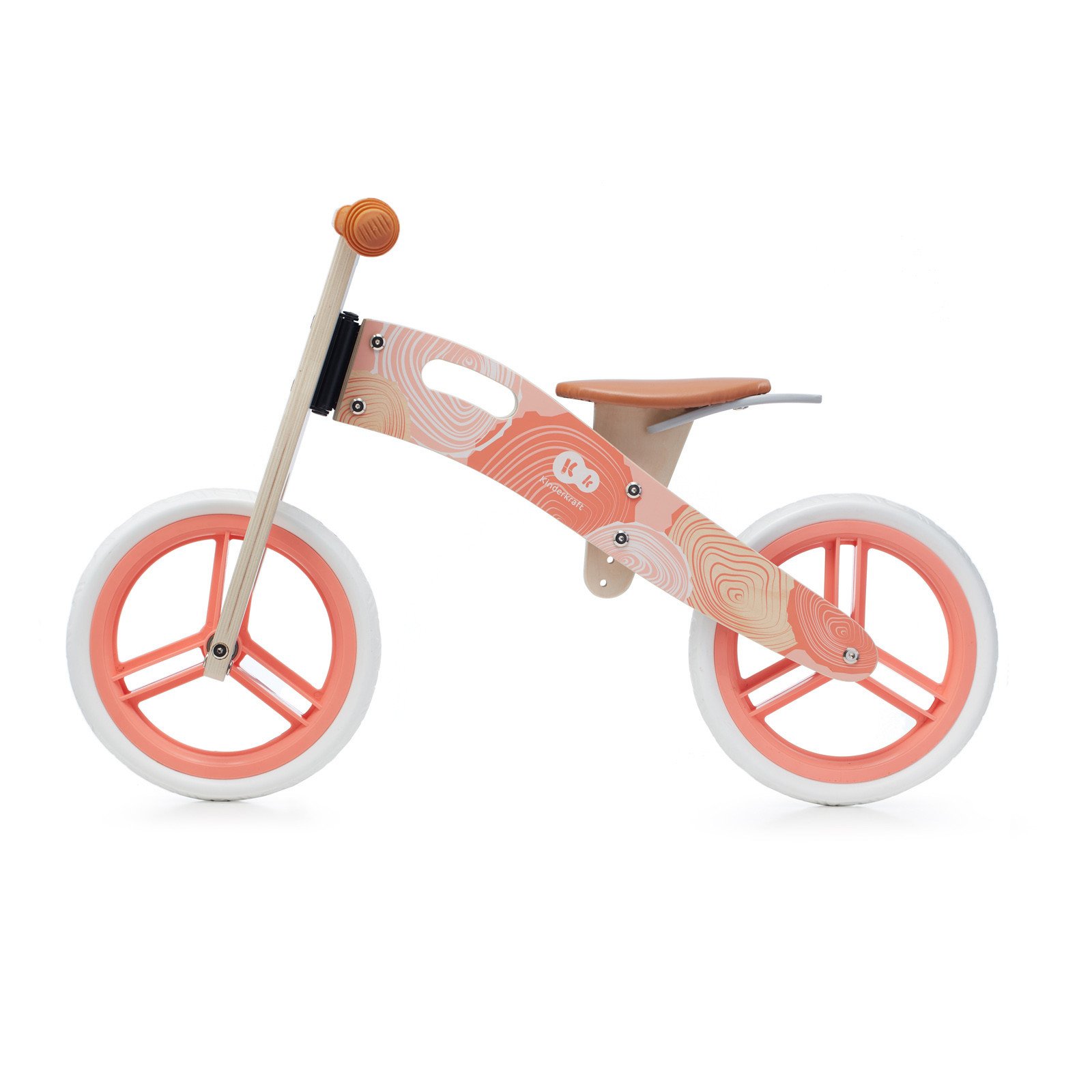 Kinderkraft колело за баланс Runner 2021 Корал KRRUNN00CRL - Image 4