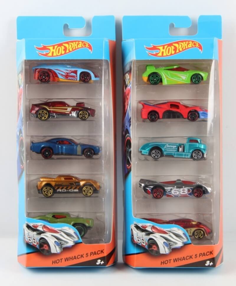 Колички hot wheels 5 бр. в кутия