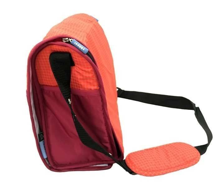Комбинирана количка 2 в 1 Zooper Flamenco Flaming Plaid, червена - Image 4