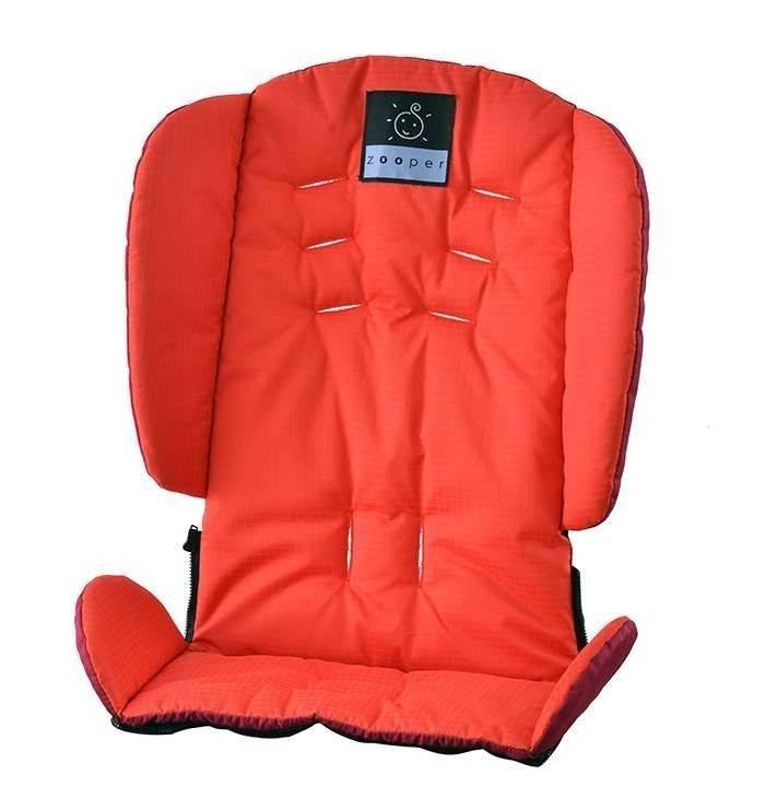 Комбинирана количка 2 в 1 Zooper Flamenco Flaming Plaid, червена - Image 8