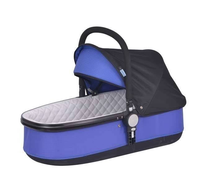 Комбинирана количка 2 в 1 Zooper Flamenco Royal Blue Plaid, кралско синьо - Image 9