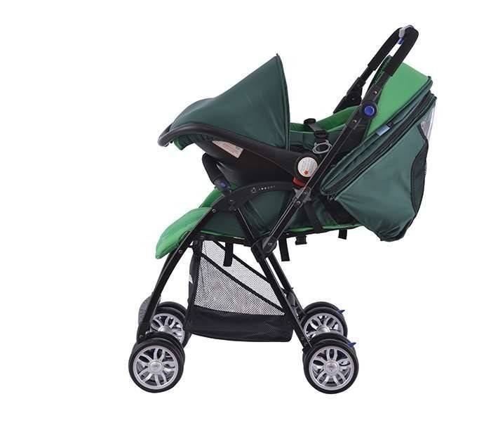 Комбинирана количка Zooper Salsa Apple Green Plaid, зелена - Image 3