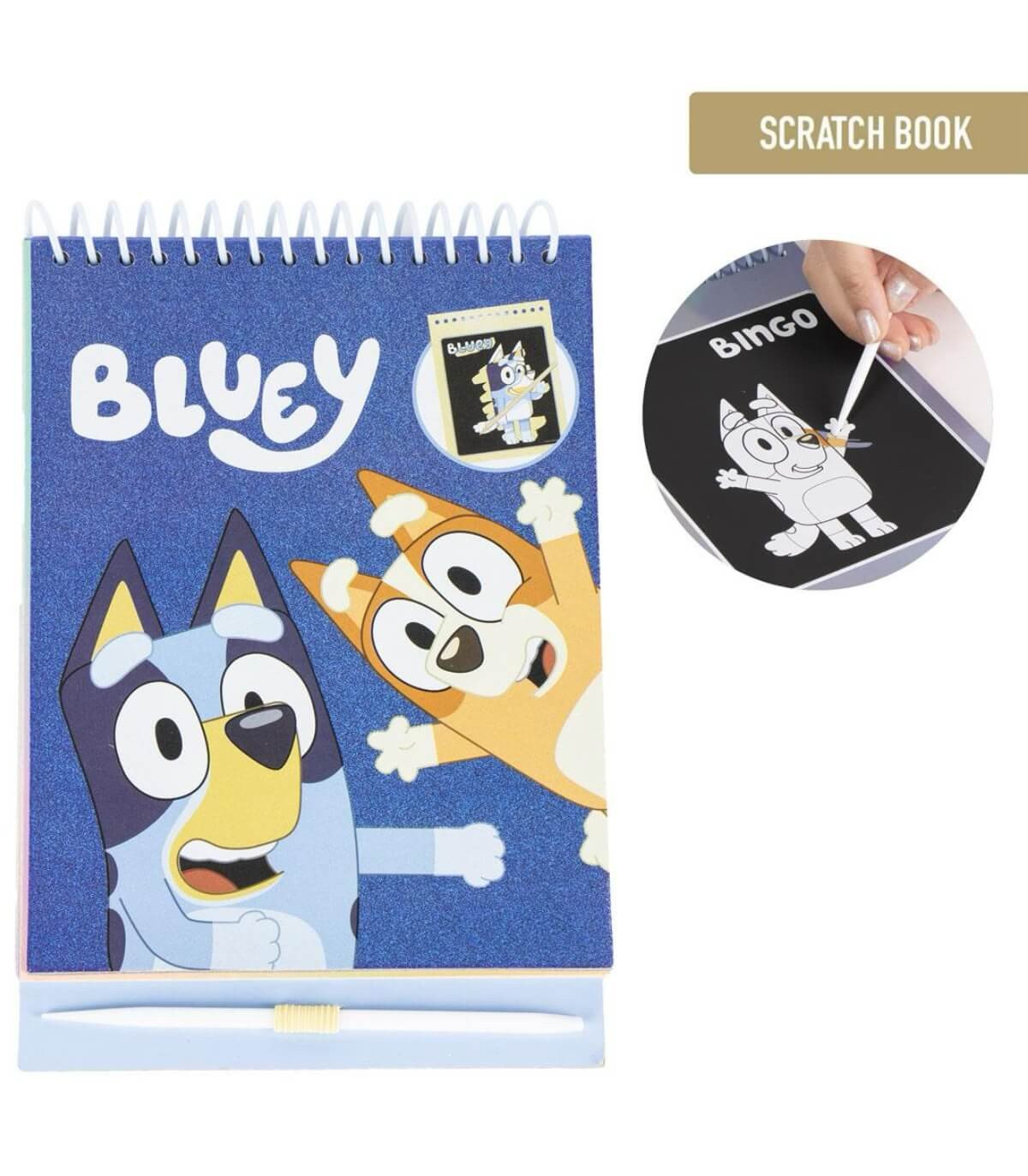Книжка за оцветяване bluey
