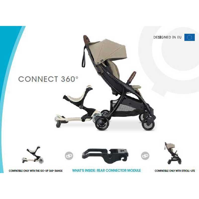 Конектор за свързване на тротинетка с бебешка количка GLOBBER CONNECT 360° - Image 3