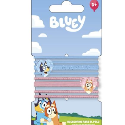 Ластици за коса 8 бр. на картон bluey