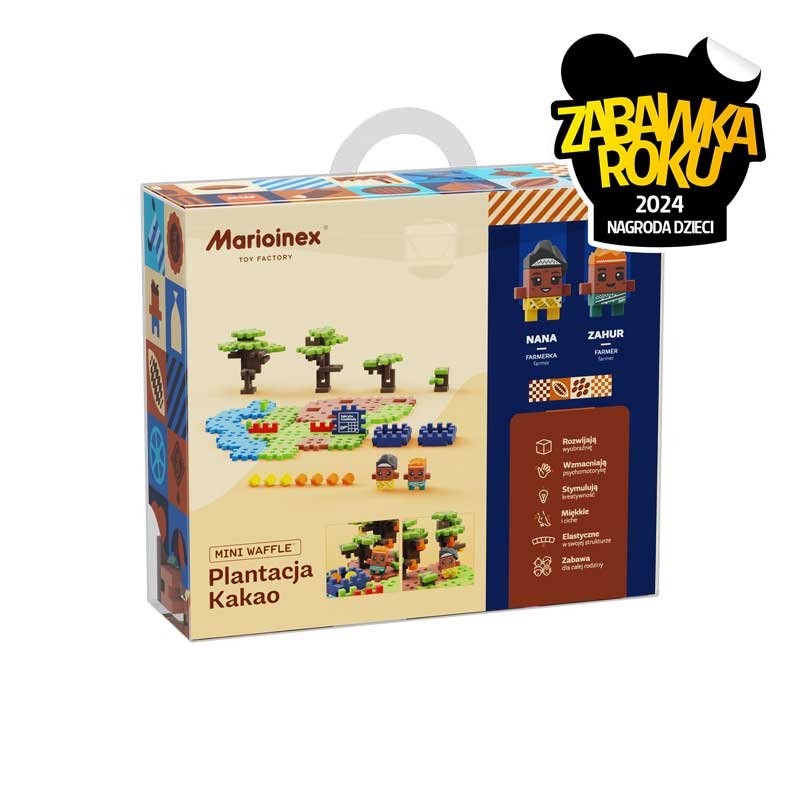 Мини вафлен конструктор Marioinex "Какаова плантация", 100 части - Image 2