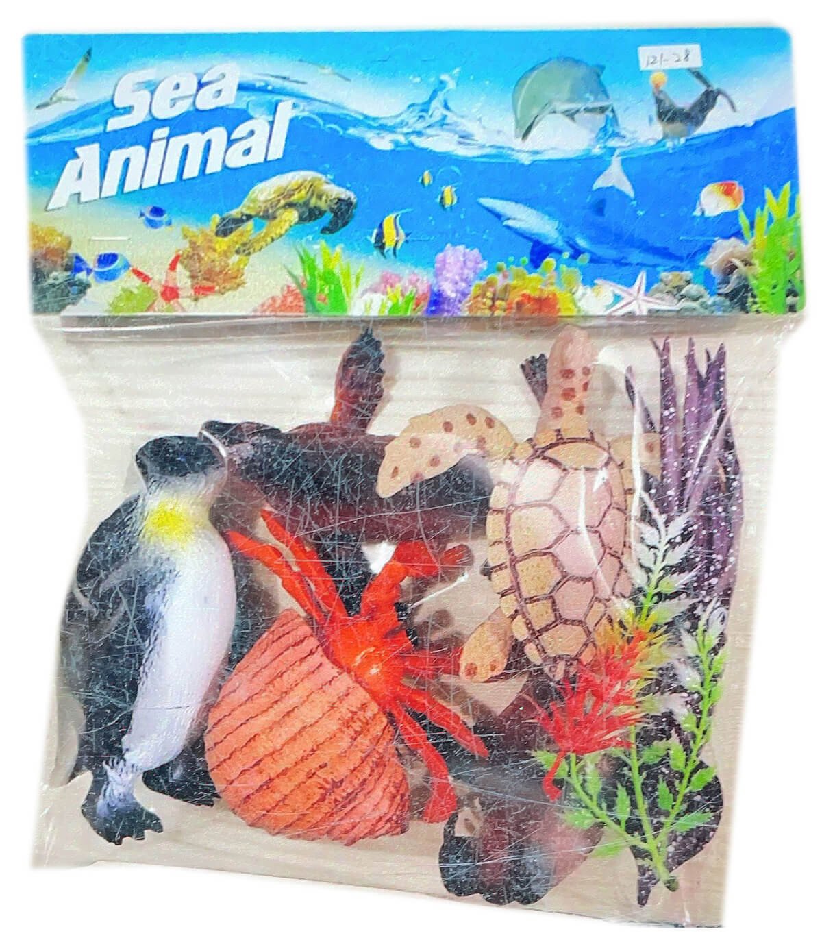 Морски животни в плик