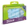 Комплект за творчество Stitch със 7 печата, 3 флумастера и бележник за рисунки