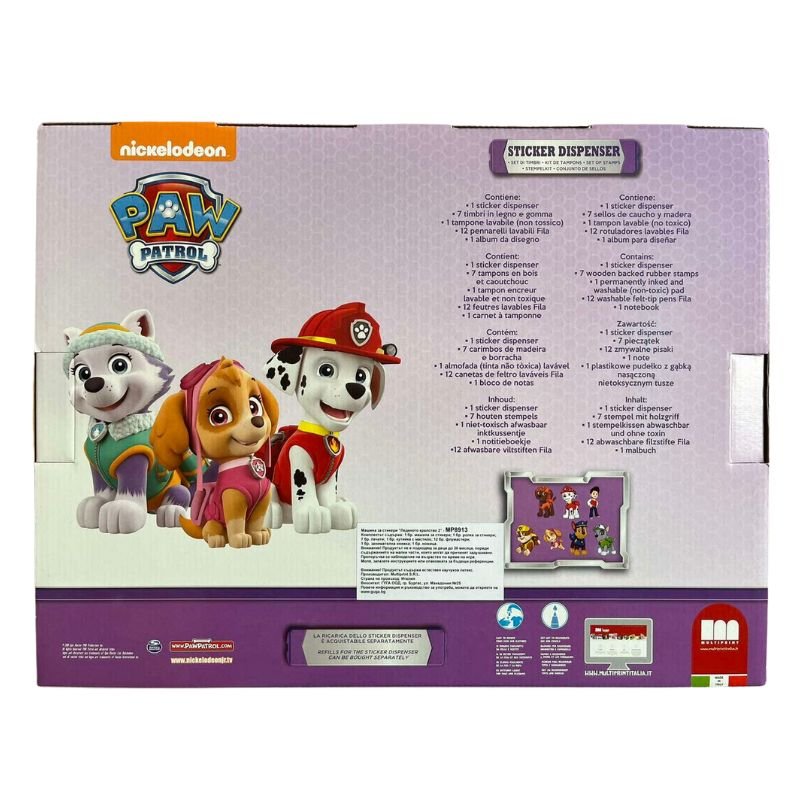 Креативен комплект "Paw Patrol" за момиче с машина за стикери и аксесоари - Image 2