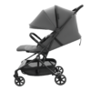Kinderkraft NEBO сива бебешка количка с черен механизъм