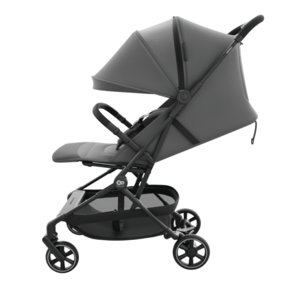 Kinderkraft NEBO бебешка количка PLATINUM GRAY