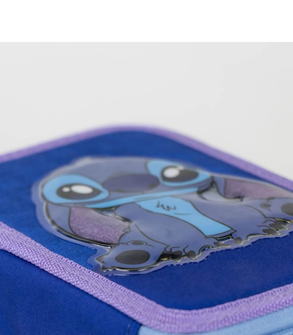 Несесер с 2 отделения и училищни пособия stitch син - Image 6