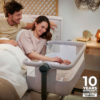 KinderKraft NESTEE UP 2 бебешка кошара BEIGE