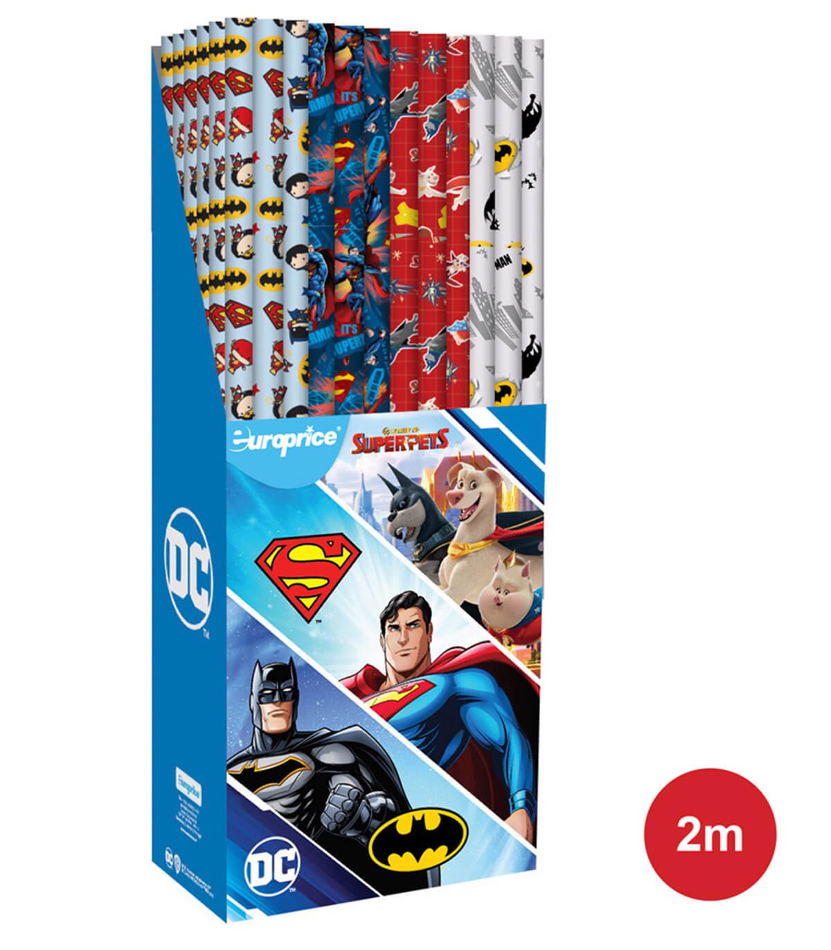 Опаковъчна хартия dc super heroes 70 х 200