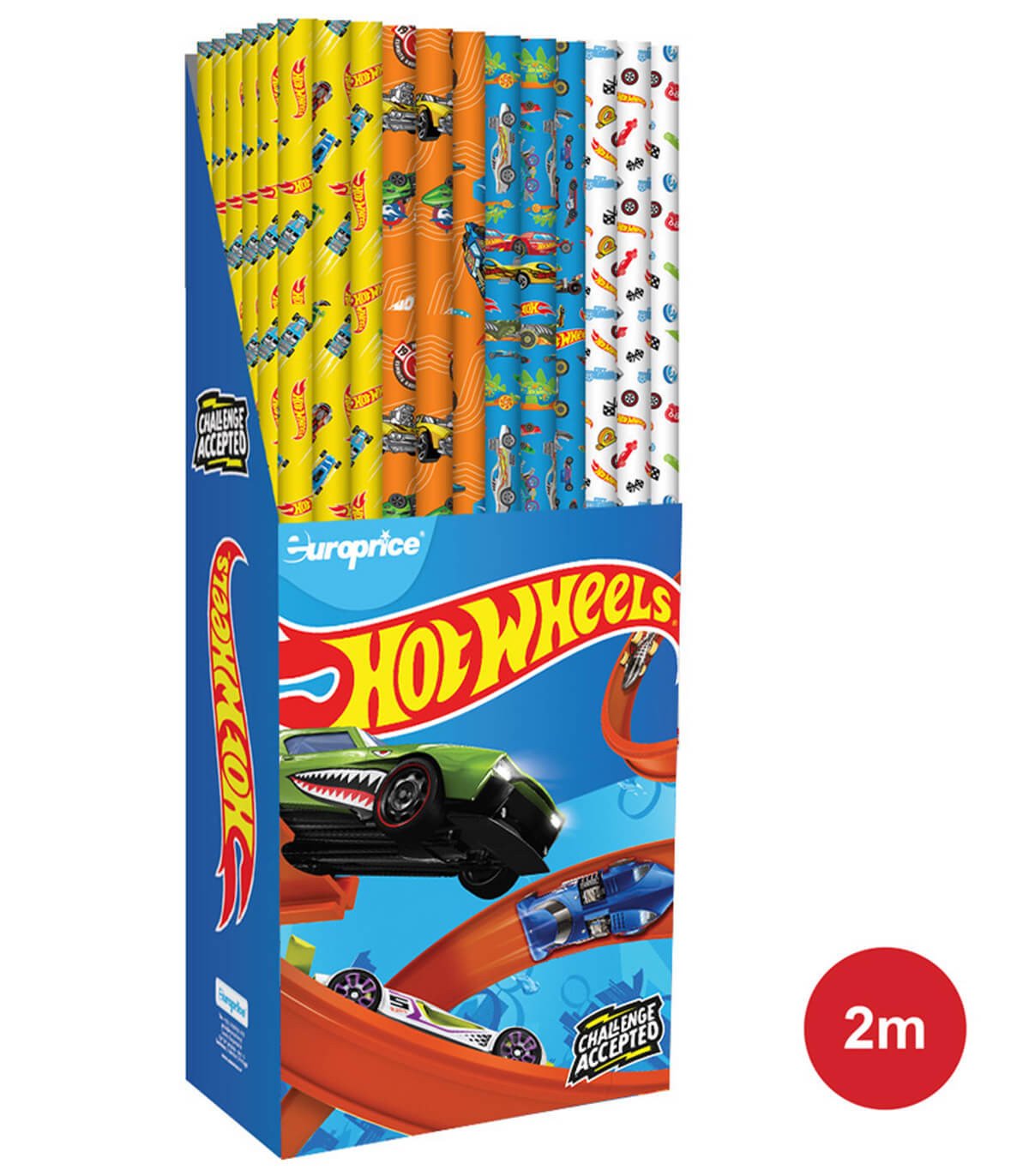 Опаковъчна хартия hot wheels 70 х 200