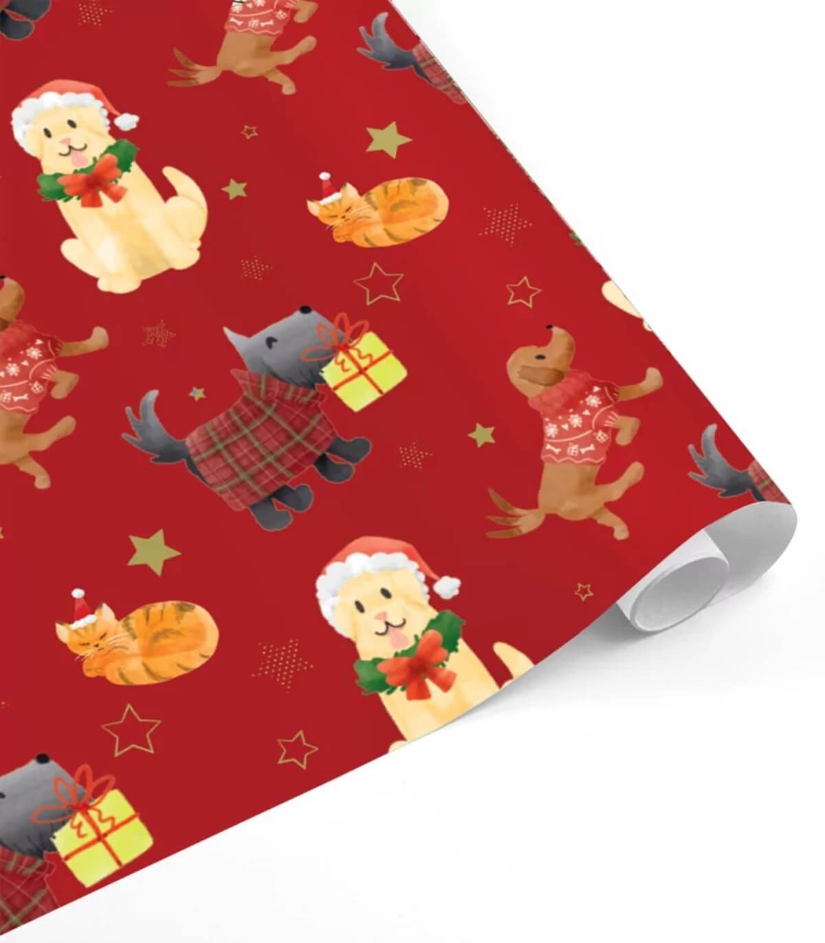 Опаковъчна хартия коледна xmas tale 70 x 200 - Image 4
