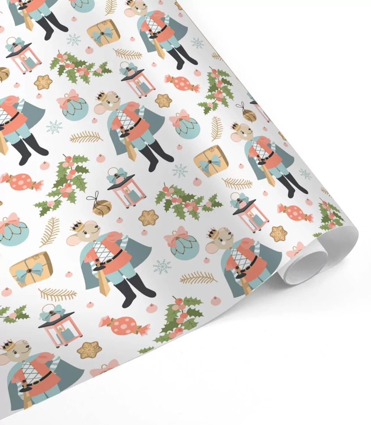Опаковъчна хартия коледна xmas santa 70 x 200 - Image 2