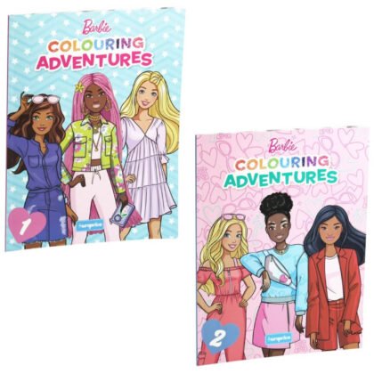 Книжка за оцветяване 32 стр. barbie 2 вида