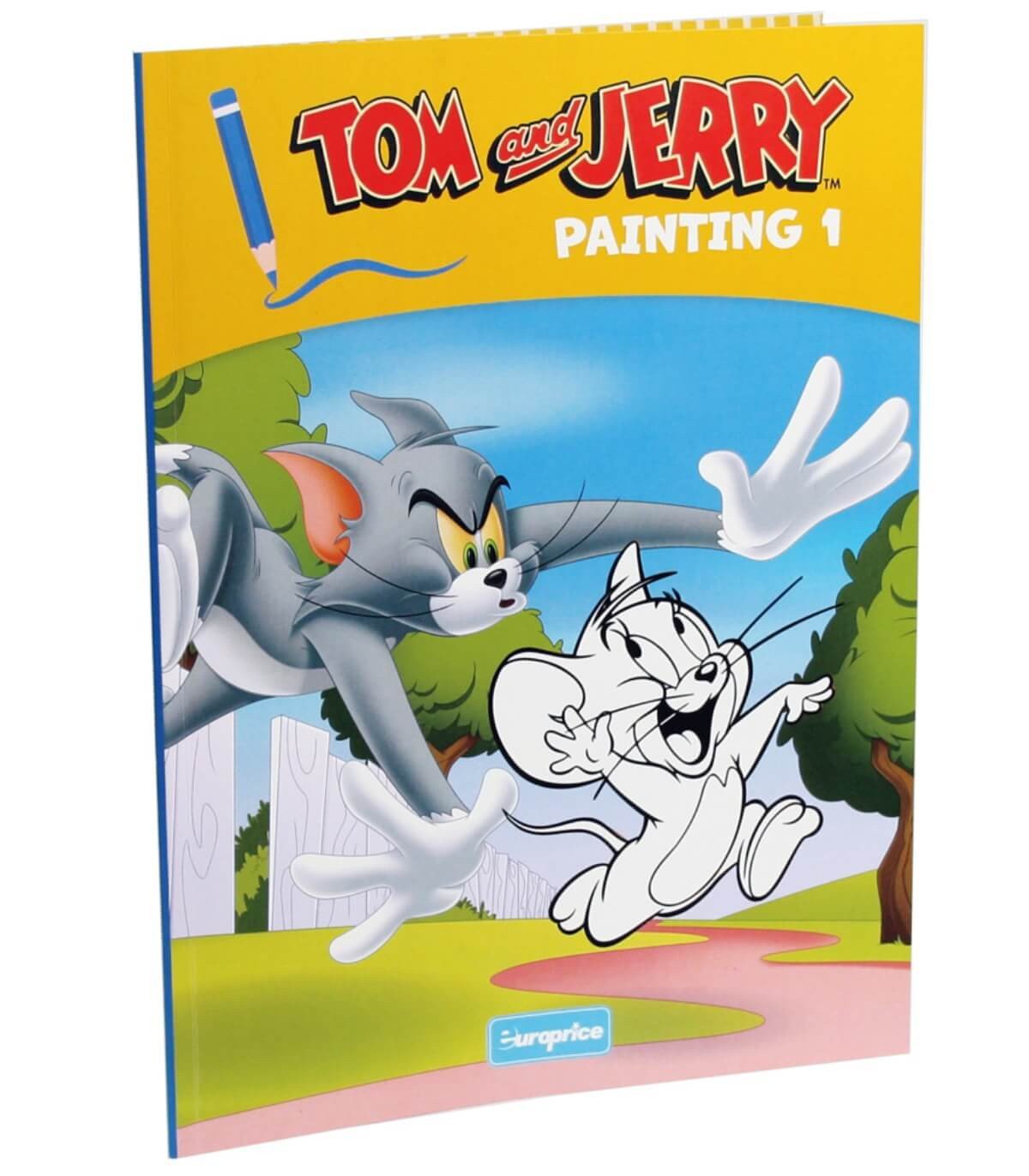 Книжка за оцветяване 32 стр. tom & jerry 4 вида - Image 2