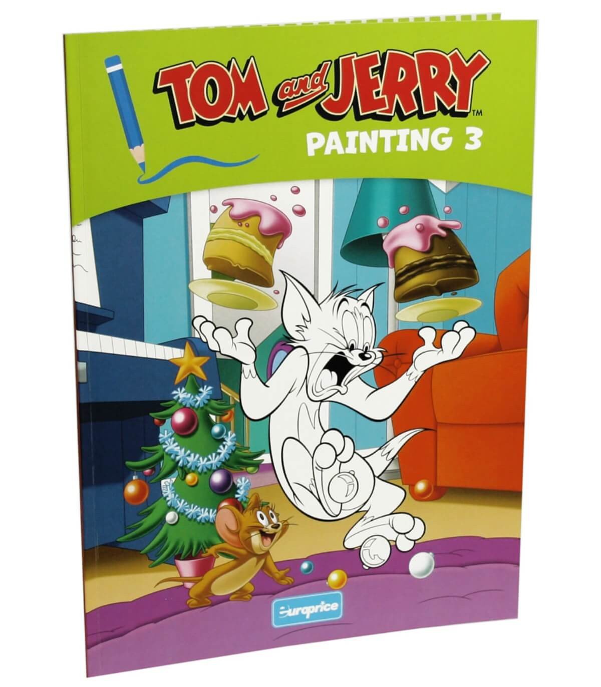 Книжка за оцветяване 32 стр. tom & jerry 4 вида - Image 4