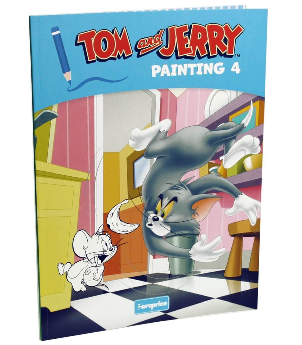 Книжка за оцветяване 32 стр. tom & jerry 4 вида - Image 5