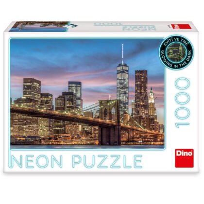 Пъзел new york 1000 части неон