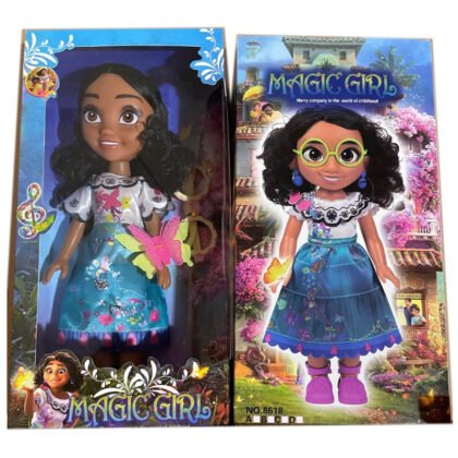Кукла + звук с очила magic girl