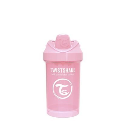 Преходна чаша Twistshake 300 мл 8+ месеца розова