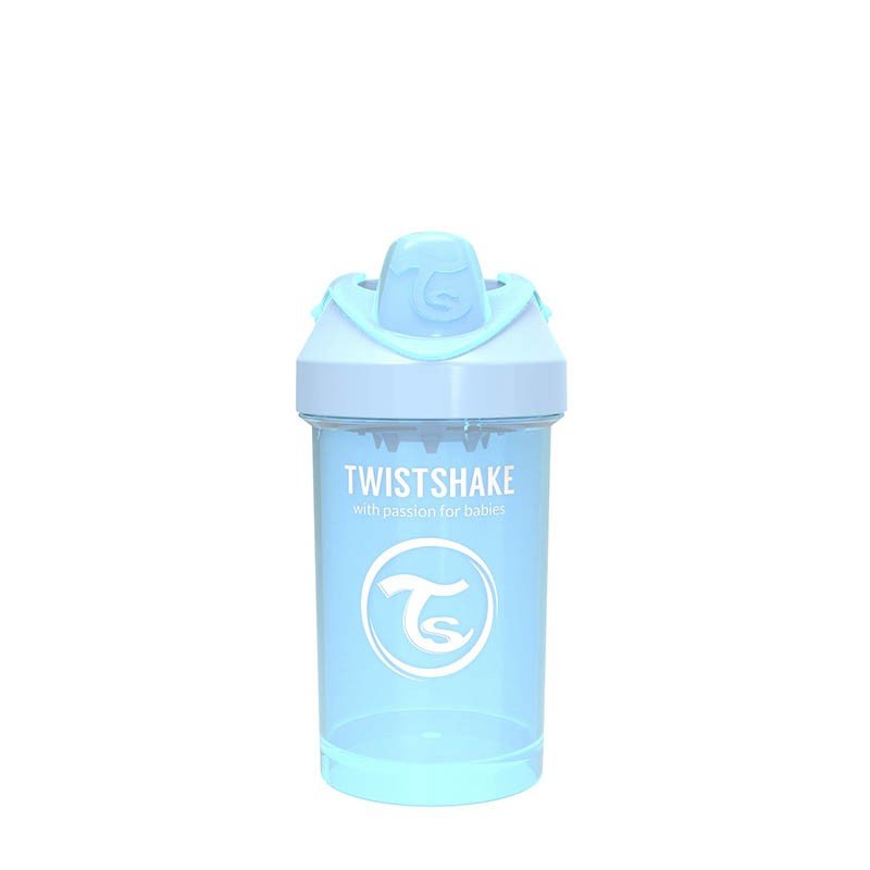 Преходна чаша Twistshake 300 мл 8+ месеца светло синя