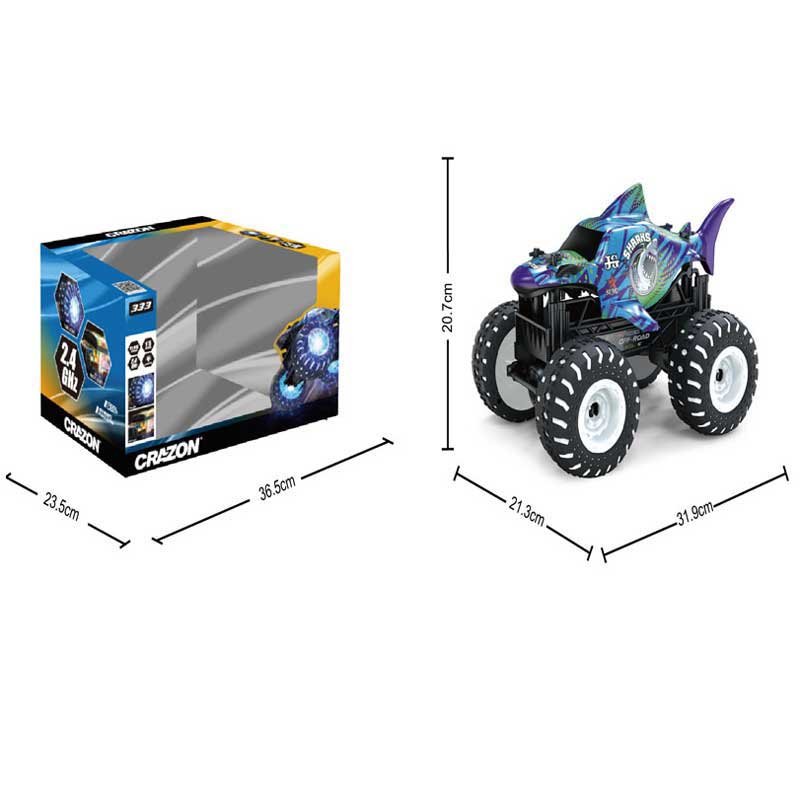 Радиоуправляема офроуд кола Crazon Shark със светлинни ефекти, RC 1:16 - Image 5