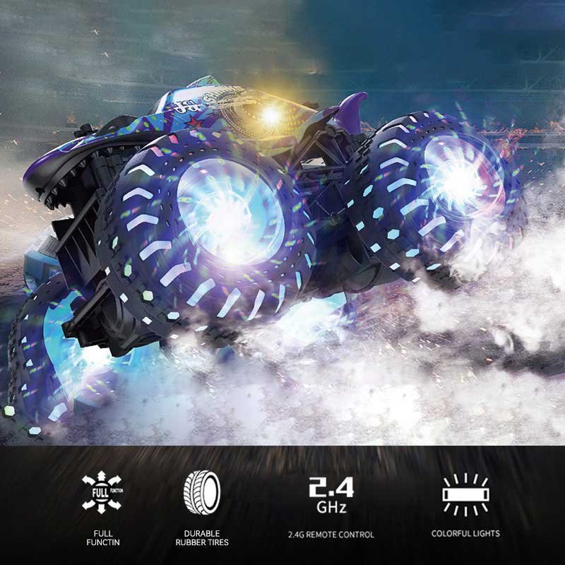 Радиоуправляема офроуд кола Crazon Shark със светлинни ефекти, RC 1:16 - Image 4