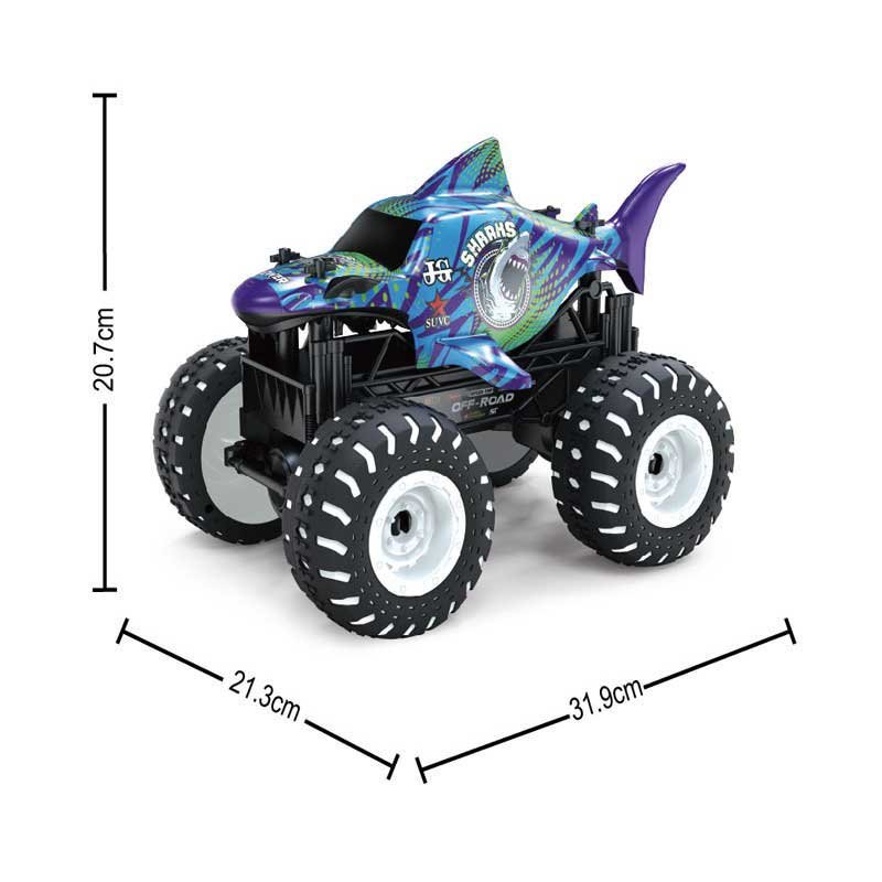 Радиоуправляема офроуд кола Crazon Shark със светлинни ефекти, RC 1:16 - Image 6