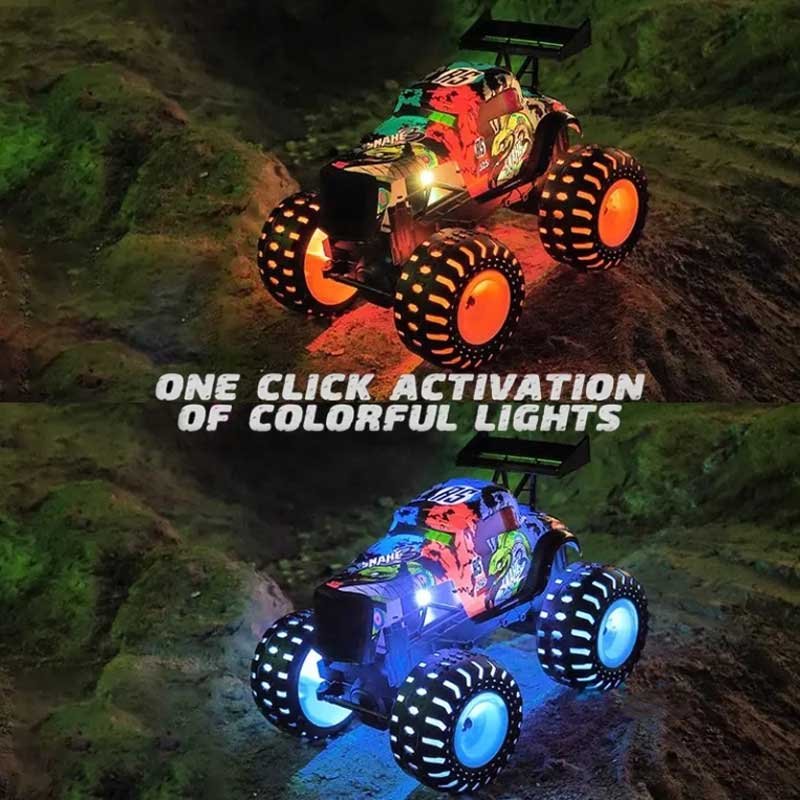 Радиоуправляема офроуд кола Crazon Snake със светлинни ефекти, RC 1:16 - Image 6