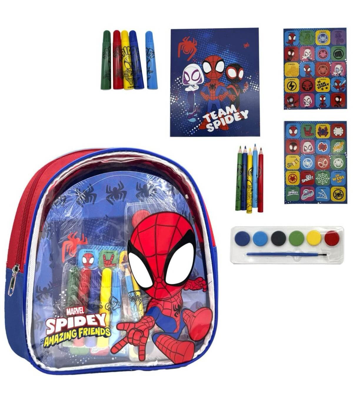 Раница с комплект за оцветяване spidey - Image 5