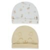 C1070 Шапка 2бр ORGANIC BEE HUNTERS 0-6M/43CM