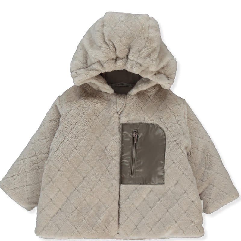K5131 Палто PUFFY BEIGE 9-12М