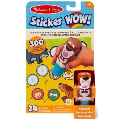 50201 Stiker WOW! Стик със стикери+книжка Dog