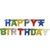 89793 Трансперант Happy Birthday Metallic