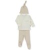 Z1060 К-кт 3ч ORGANIC BORN WITH LOVE BEIGE 1-3M