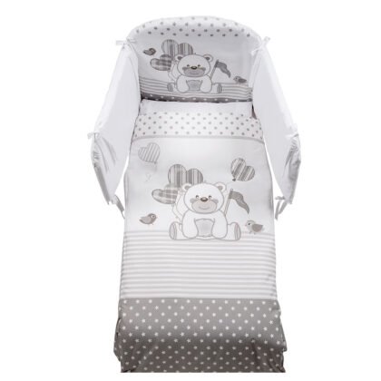 KUKU Спален к-кт Pony 4ч.70х130 Grey