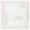 Чаршафи 3бр за количка NIZA 40x80 White/Purple