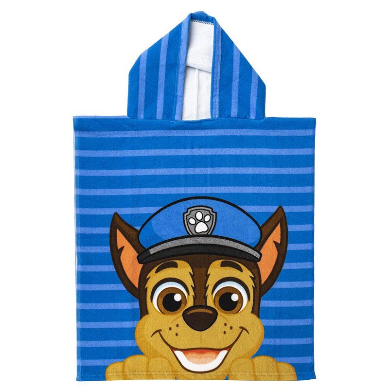 Синьо пончо PAW PATROL със щенче Чейс