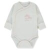 T4036 Боди д.р. ORGANIC BORN WITH LOVE ECRU 0-1M