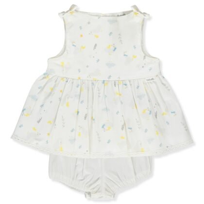 K4309 Туника с гащички KIND DUCK екрю 9-12M 80CM